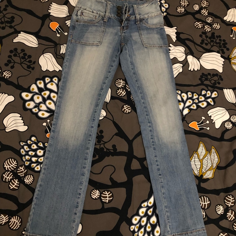 Size 3 straight jeans